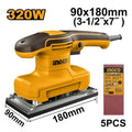 320W 90 X 180mm حفافة صناعية