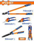 4Pcs طقم مقصات شحالة