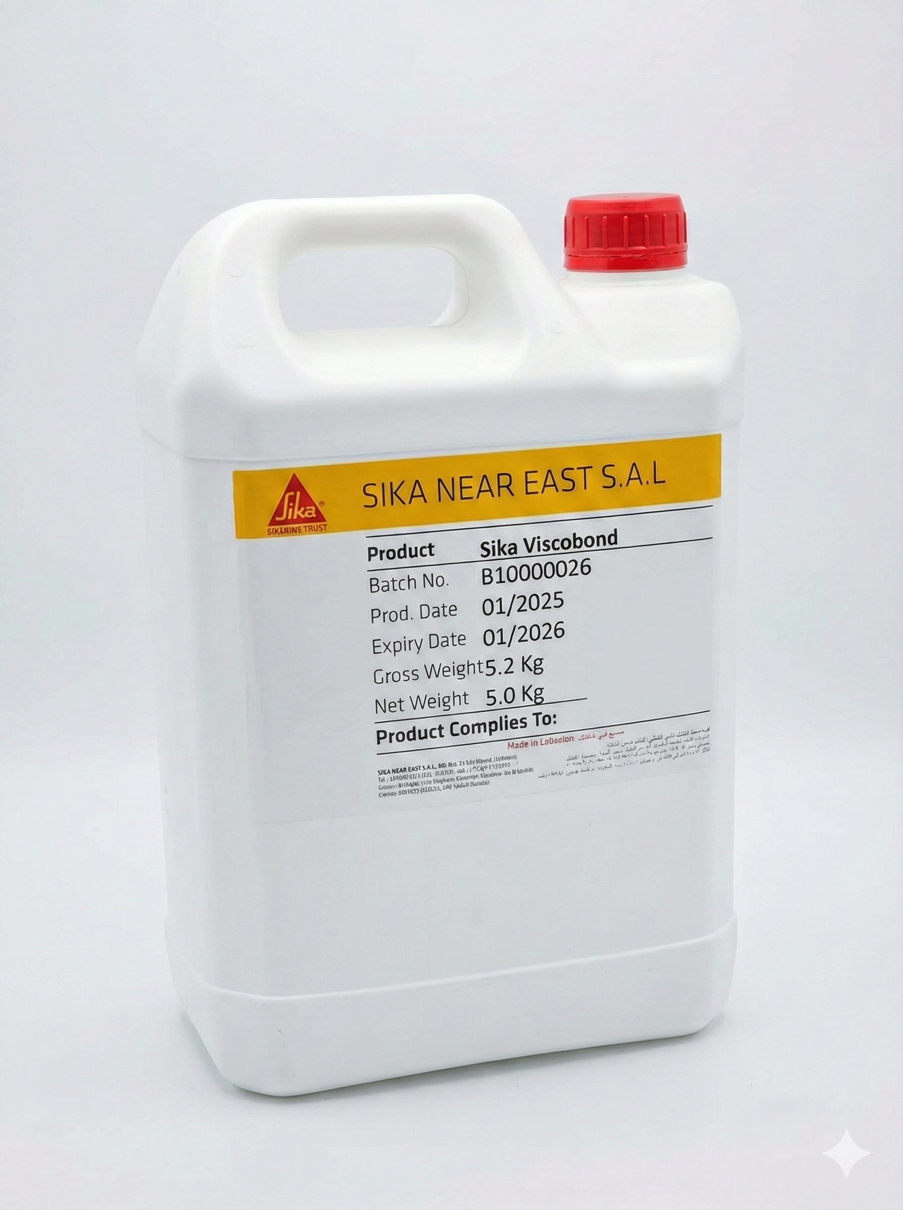 Sika ViscoBond® – 4-in-1 Concentrated Mortar Admixture – 5kg