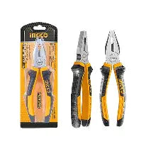 Ingco Industrial Pliers & Cutters Collection - Cr-V Steel/مجموعة زراديات وقطاعات إنجكو الصناعية - فولاذ كروم (اختر النوع)