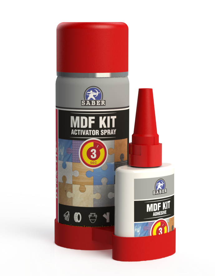 DYNA-FIX® 3-SECOND MDF KIT ADHESIVE