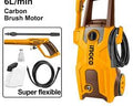 Ingco High Pressure Washer 160 Bar - 2000W Induction Motor/ماكينة غسيل ضغط عالي إنجكو 160 بار - 2000 واط