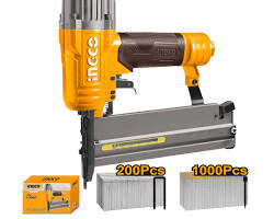 Ingco 2-in-1 Air Brad Nailer & Stapler (Ga18) - Pneumatic/فرد مسمار وكباس هواء إنجكو 2 في 1 (عيار 18)