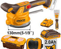 Ingco Cordless Tile Vibration Machine 20V - 12 Speed - Full Kit/ماكينة رجراج بلاط إنجكو بطارية 20 فولت - 12 سرعة