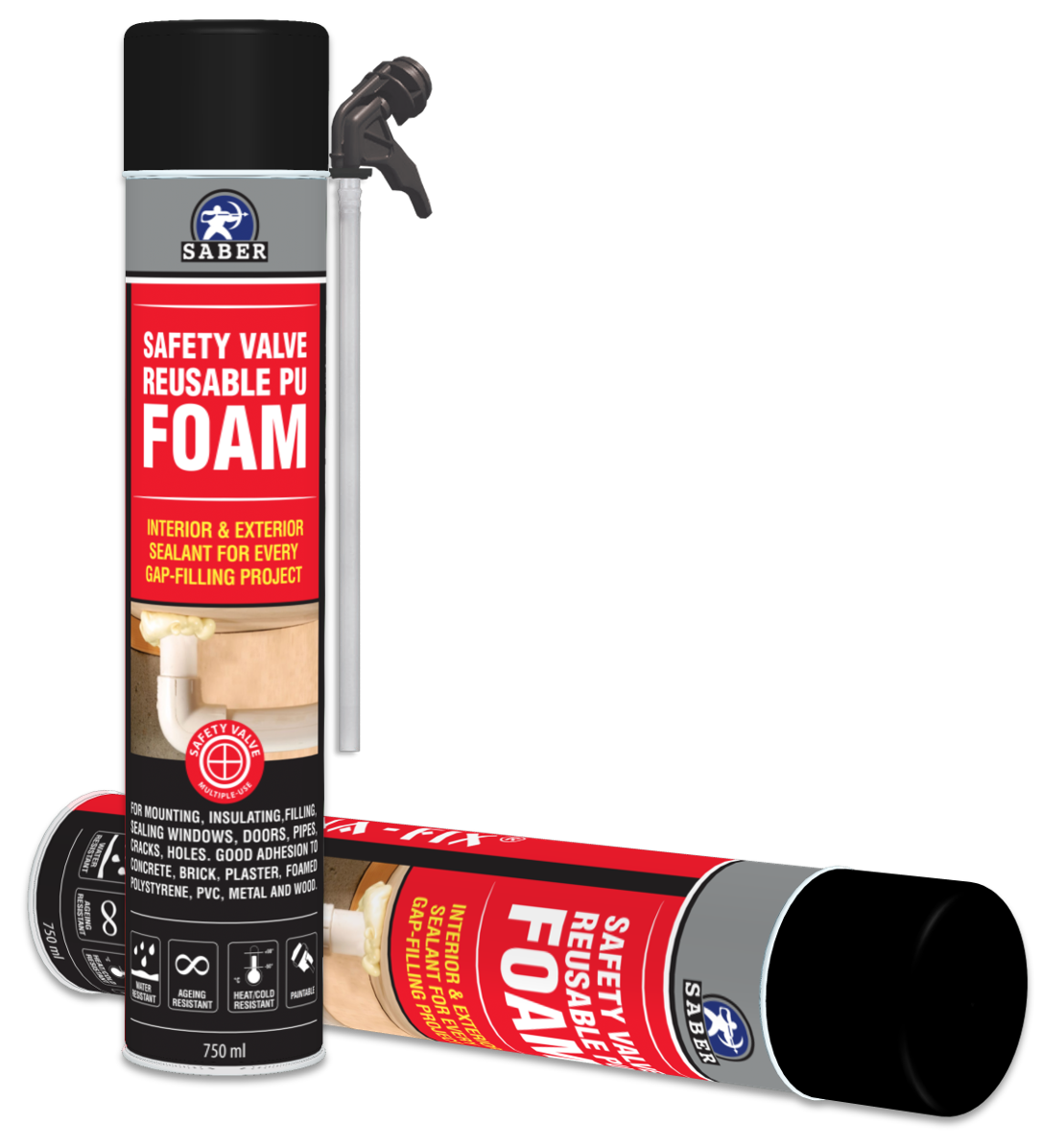 DYNA-FIX® REUSABLE PU EXPANDING FOAM